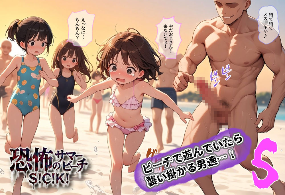 恐怖のサマービーチS！C！K！ - サンプル画像 1