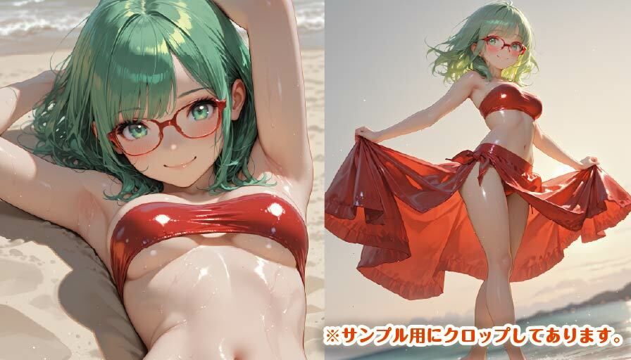【4K】天乃のメイド ビキニフェスティバル カシア編 - サンプル画像 5