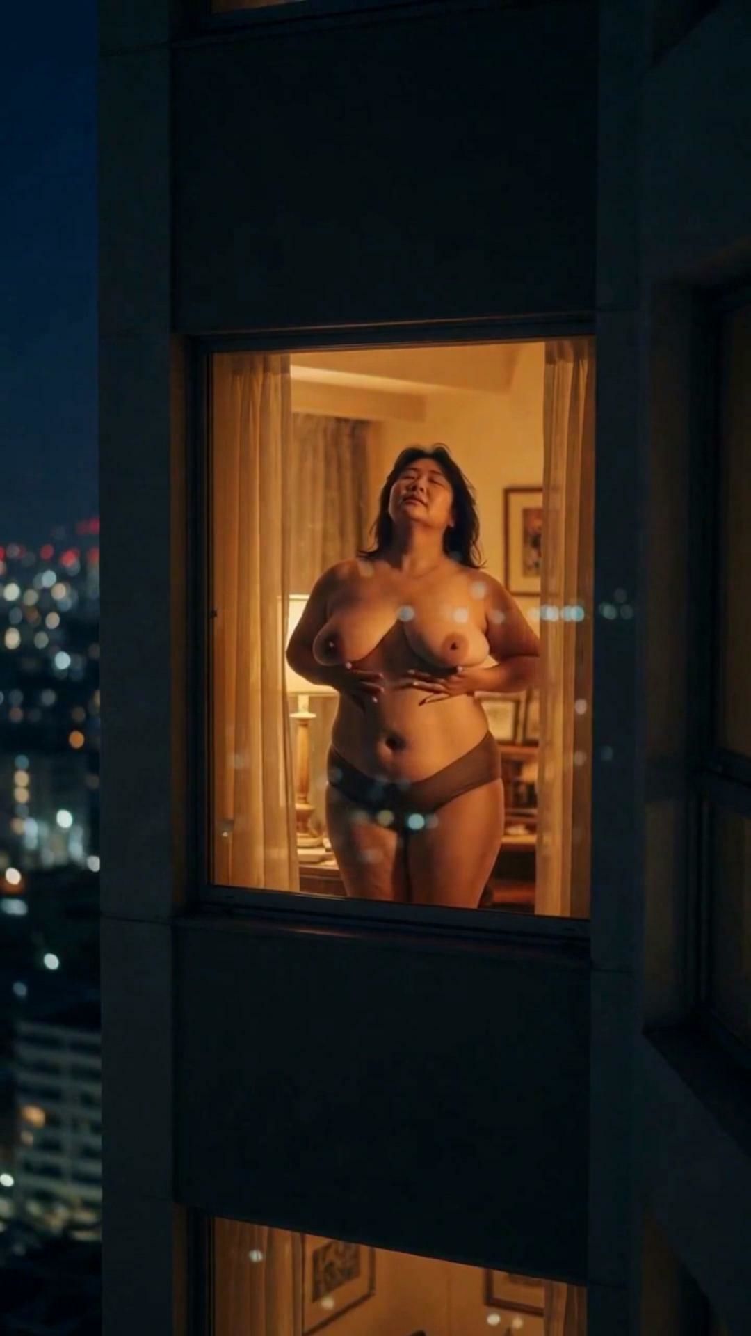 【AI動画】ブラ脱ぎムチムチ熟女4 - サンプル画像 4