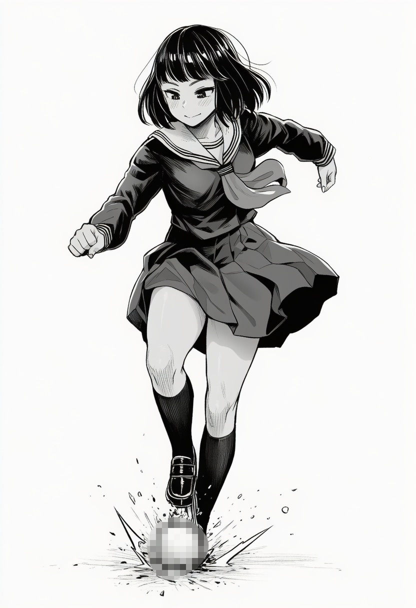 ぷにっとクラッシュ！ 女の子に潰される金玉 - サンプル画像 6