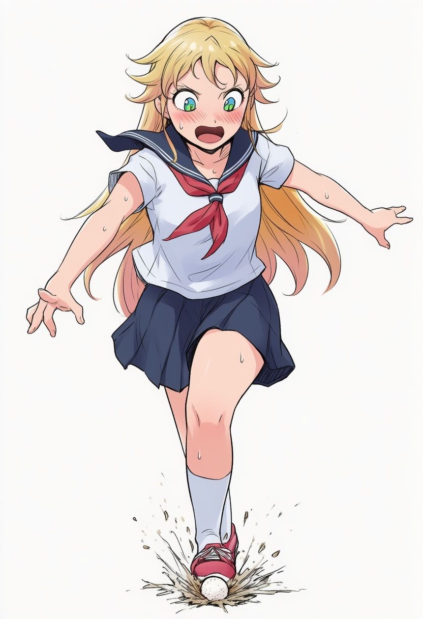 ぷにっとクラッシュ！ 女の子に潰される金玉 - サンプル画像 8