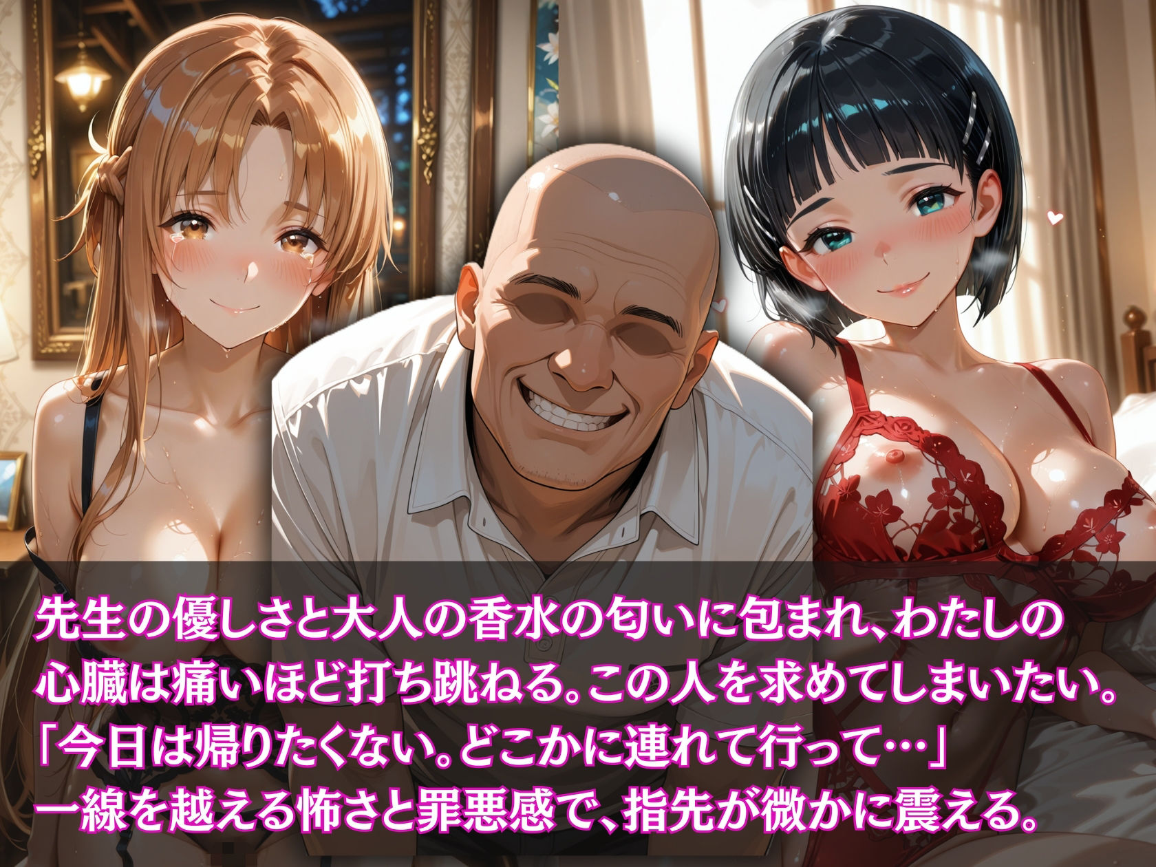 【実録】快楽堕ち 寝取られた隣のヒロイン -連続中出して理性崩壊-   明〇奈と〇葉の場合 - サンプル画像 4