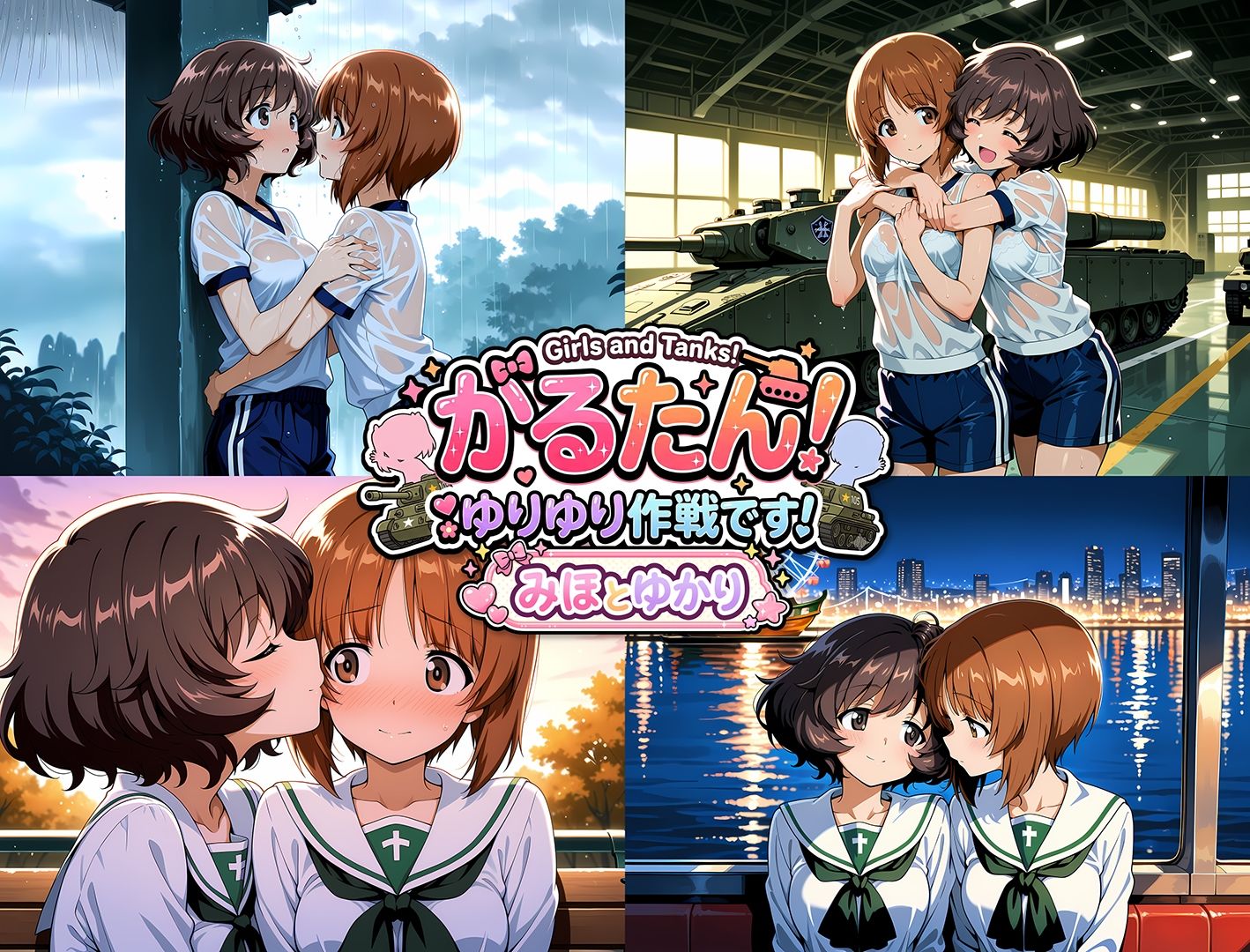 がるたん！ゆりゆり作戦です！-みほとゆかり- - サンプル画像 3