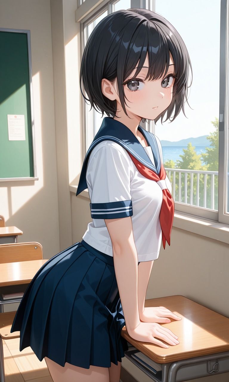 清楚な女学生がド変態フタナリ不審者になるまで記録 - サンプル画像 2