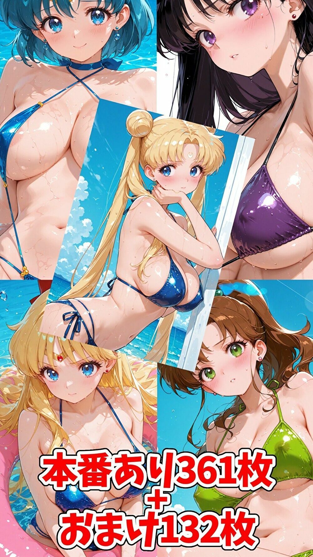 SEX戦士 バカンスエッチ編 - サンプル画像 6