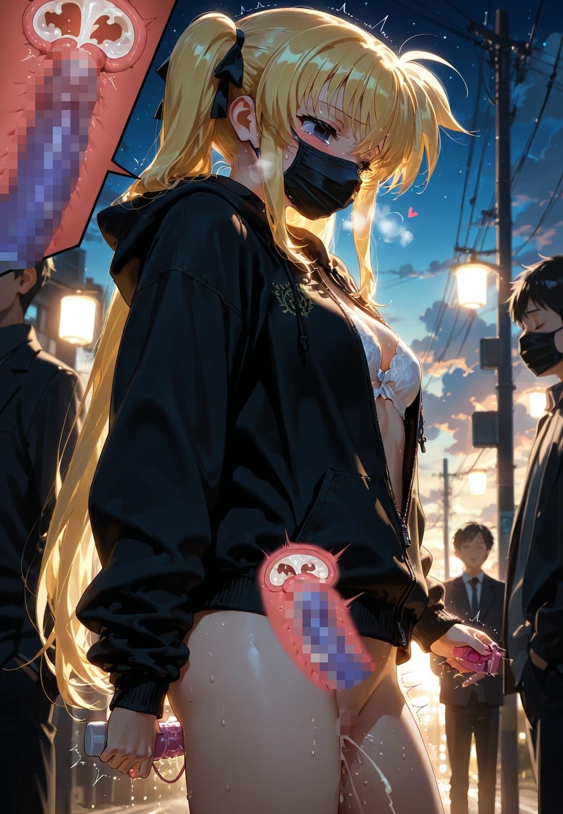 みんなの前で晒し者 （はーと） 野外露出全部盛り 魔〇少女リリカルなのは  2 - サンプル画像 4