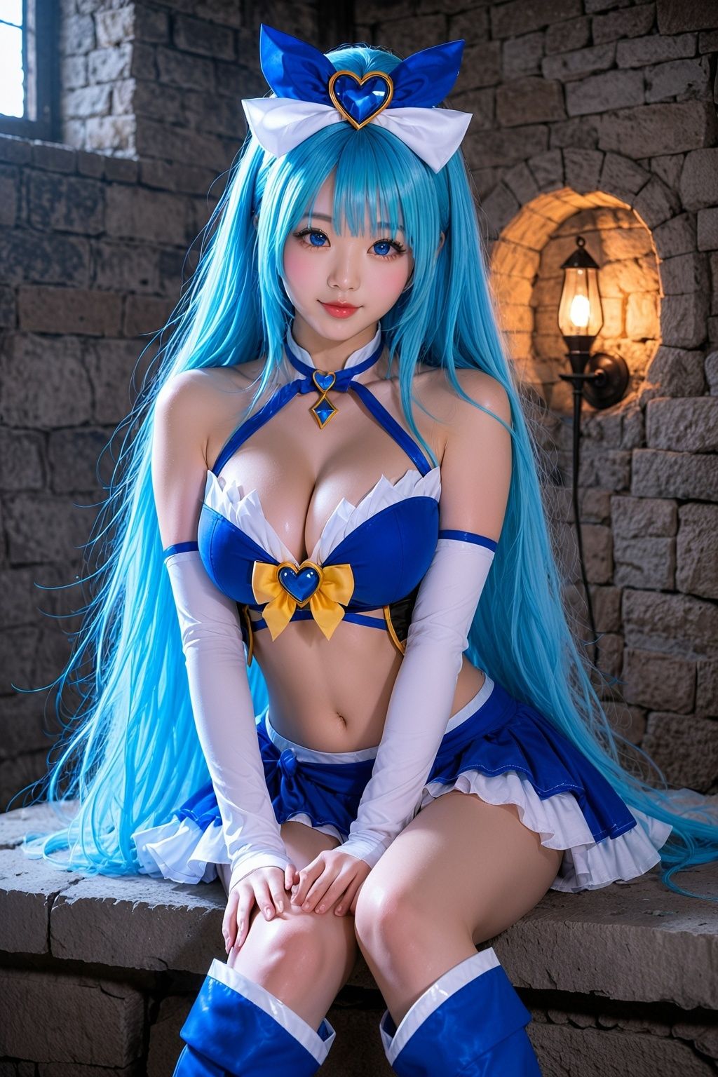 堕とされた魔法少女マジカルラブタワー〜地下牢で犯●れ続ける敗北記録〜【379枚＋付録7枚】 - サンプル画像 1