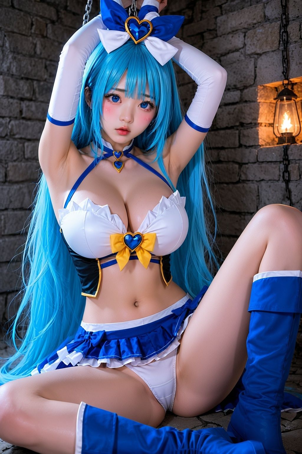 堕とされた魔法少女マジカルラブタワー〜地下牢で犯●れ続ける敗北記録〜【379枚＋付録7枚】 - サンプル画像 7