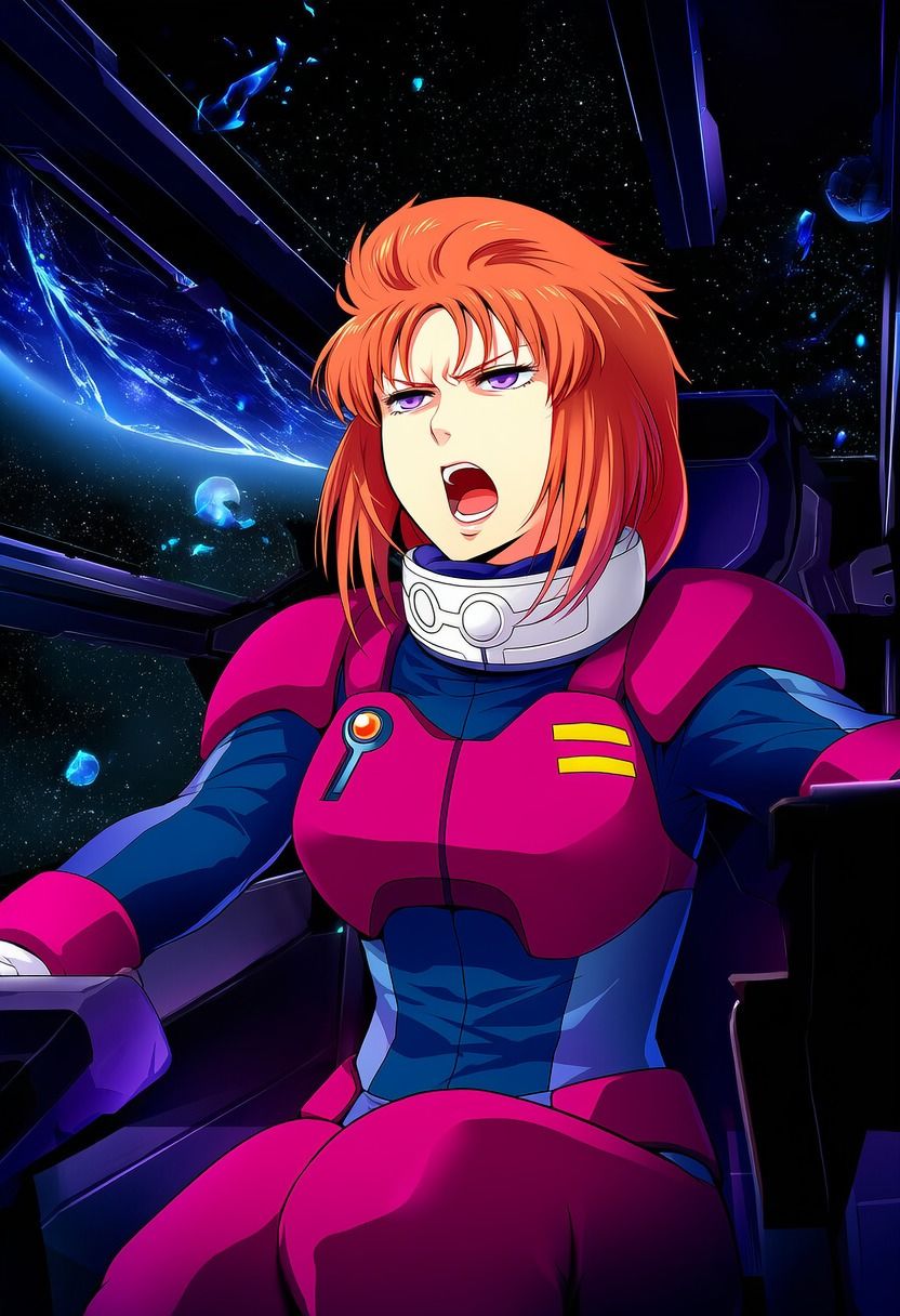 マリーダ・クル●（ガンダ●）vs ぬるぬる触手 - サンプル画像 2