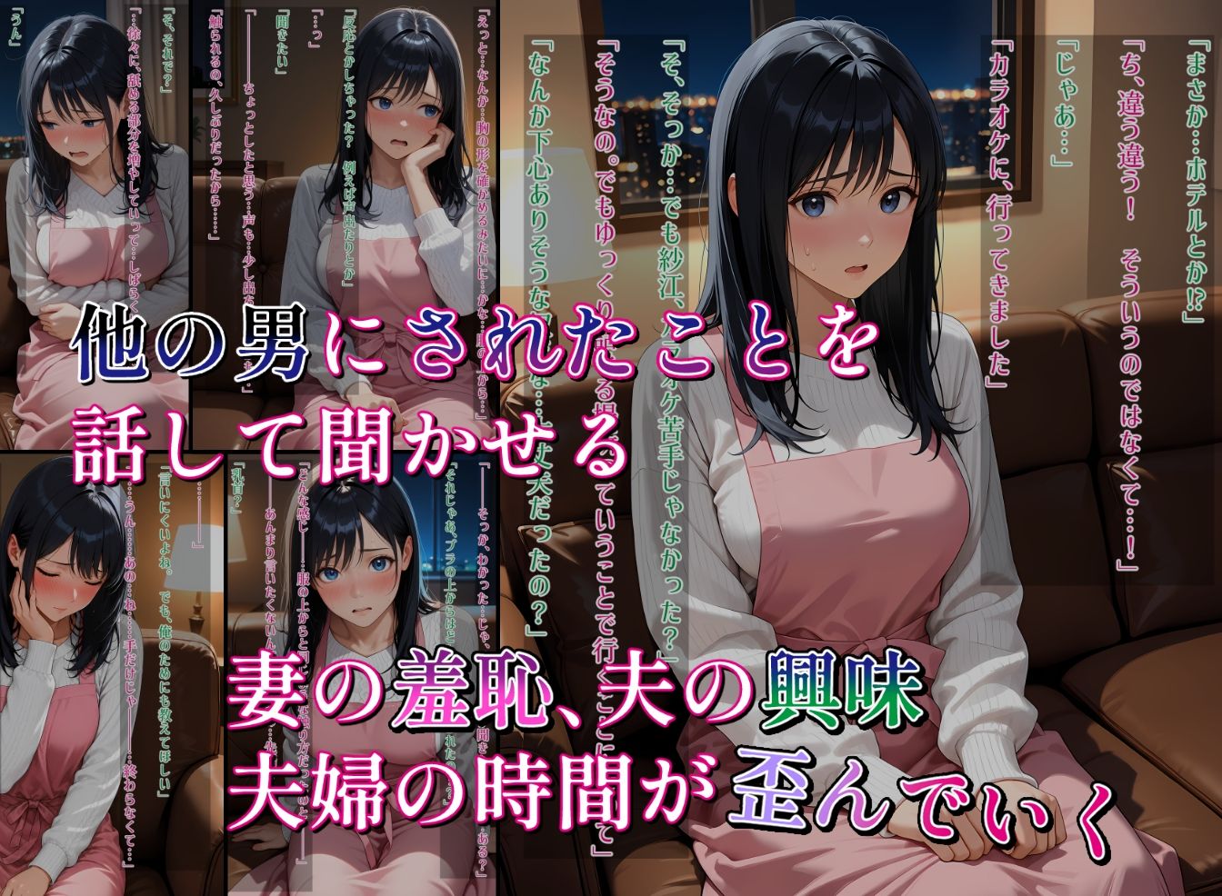 こんなはずじゃなかった…子持ち人妻の快楽雌堕ち前編 - サンプル画像 6