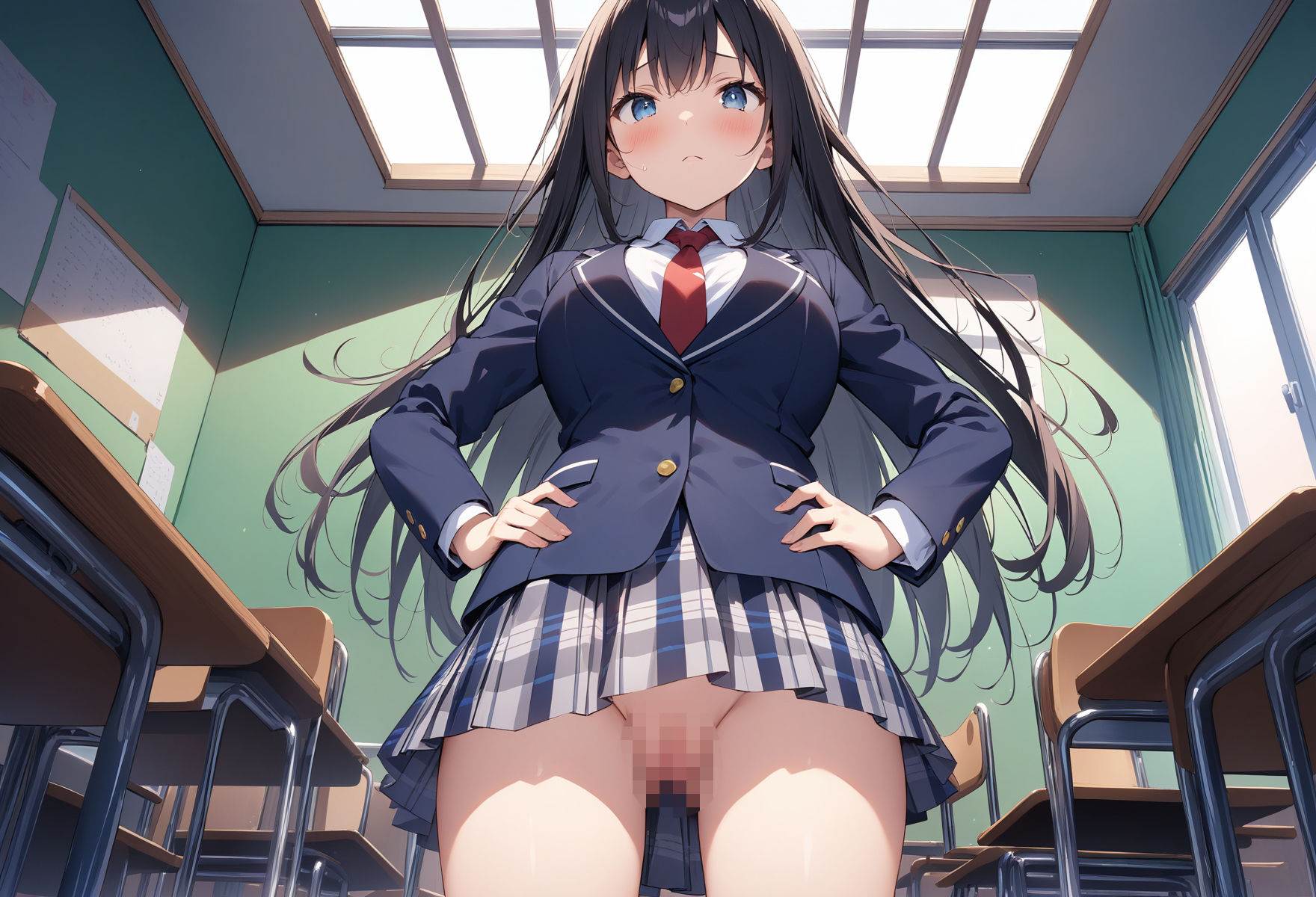 幼馴染JKのエロ配信を目撃したので性交渉してみた - サンプル画像 3