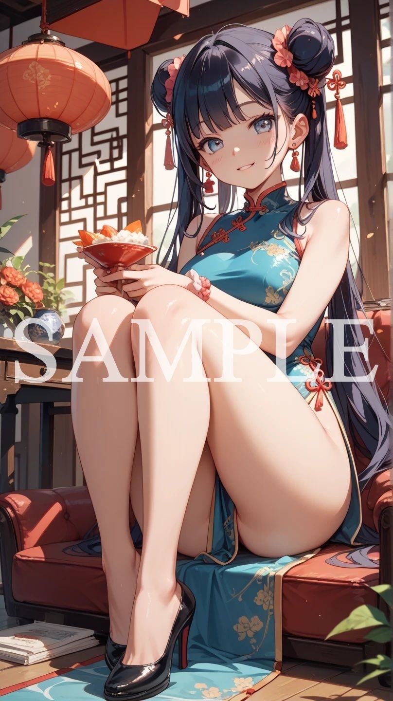 【豪華500枚セット】Cheongsam - サンプル画像 5