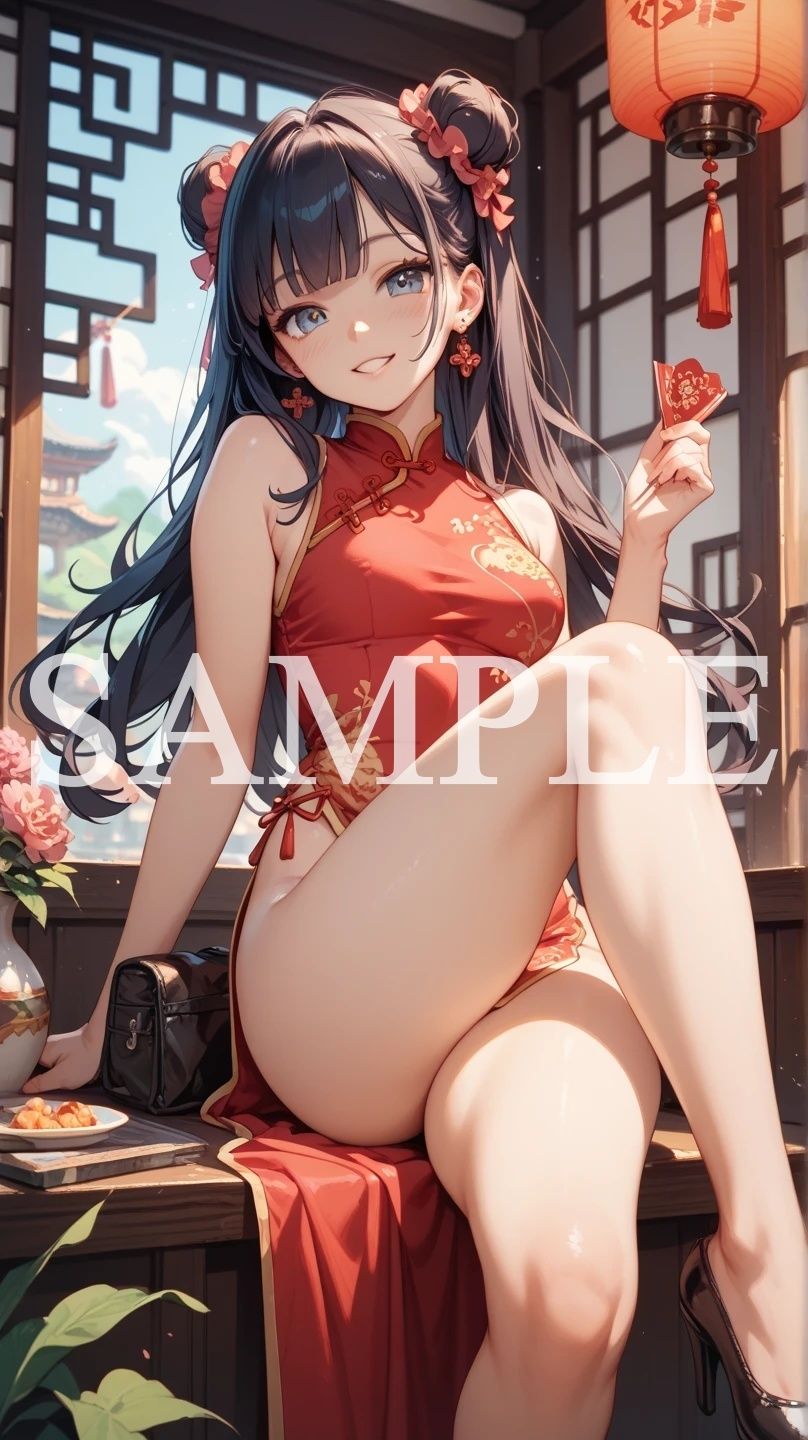 【豪華500枚セット】Cheongsam - サンプル画像 8