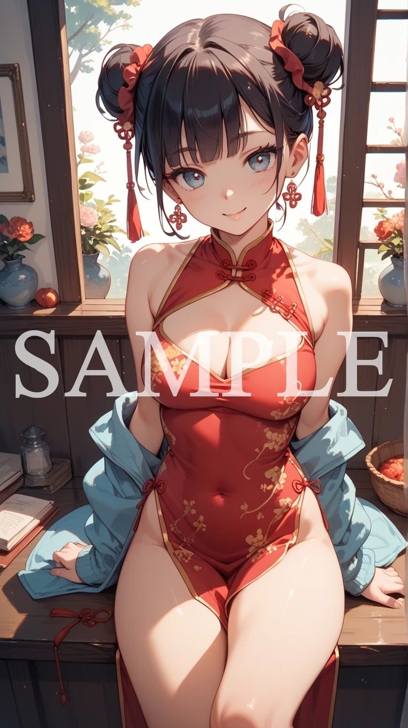 【豪華500枚セット】Cheongsam - サンプル画像 9