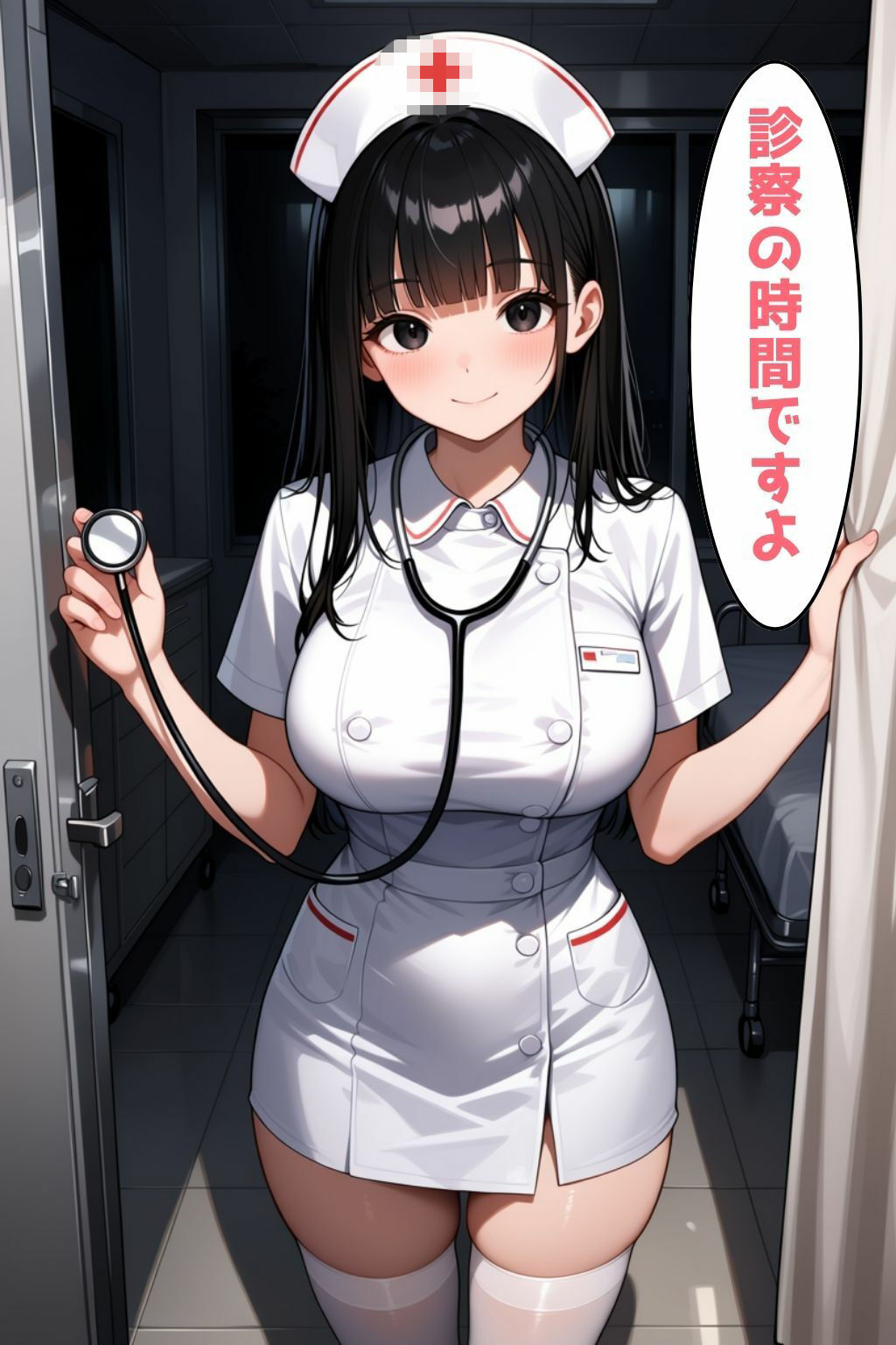 中出し大好き夜勤ナースが院長にバレて内緒にしてほしいと股を開いたら本気スイッチが入って壊されるまで犯●れた話 - サンプル画像 6