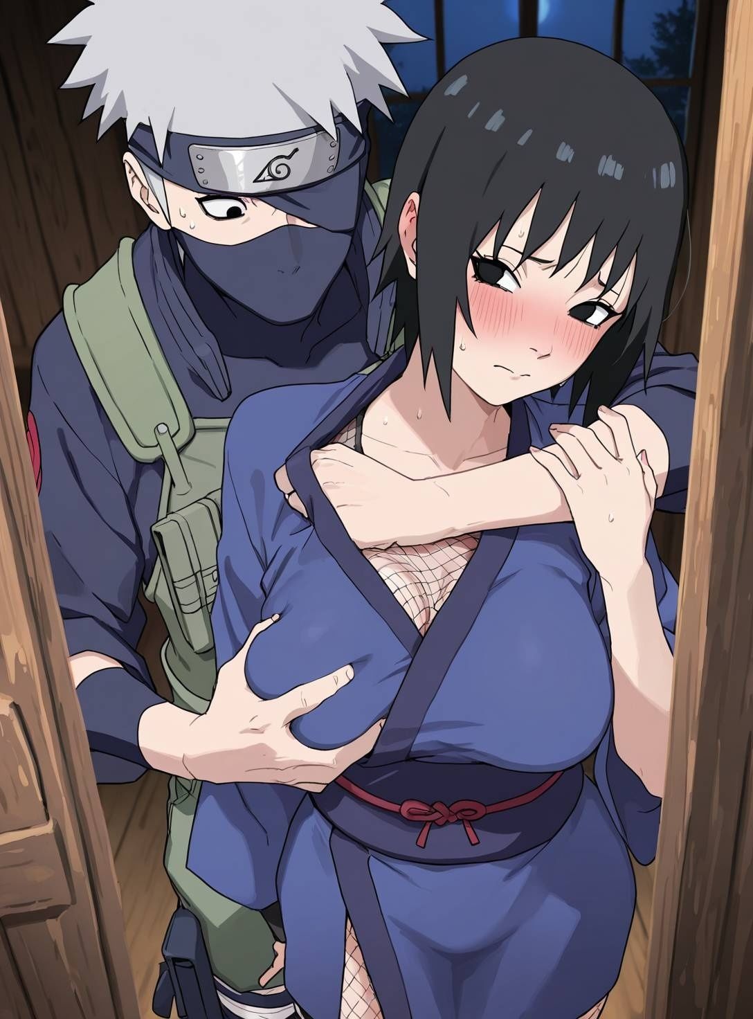 NTR3P ―カカシ×シズネ×綱手― - サンプル画像 1