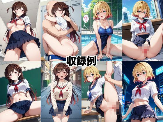 止まった世界で復讐開始。いじめっ子を好き放題できる時間停止ライフ〜一○瀬ちづる＆七○麻美編〜 - サンプル画像 8