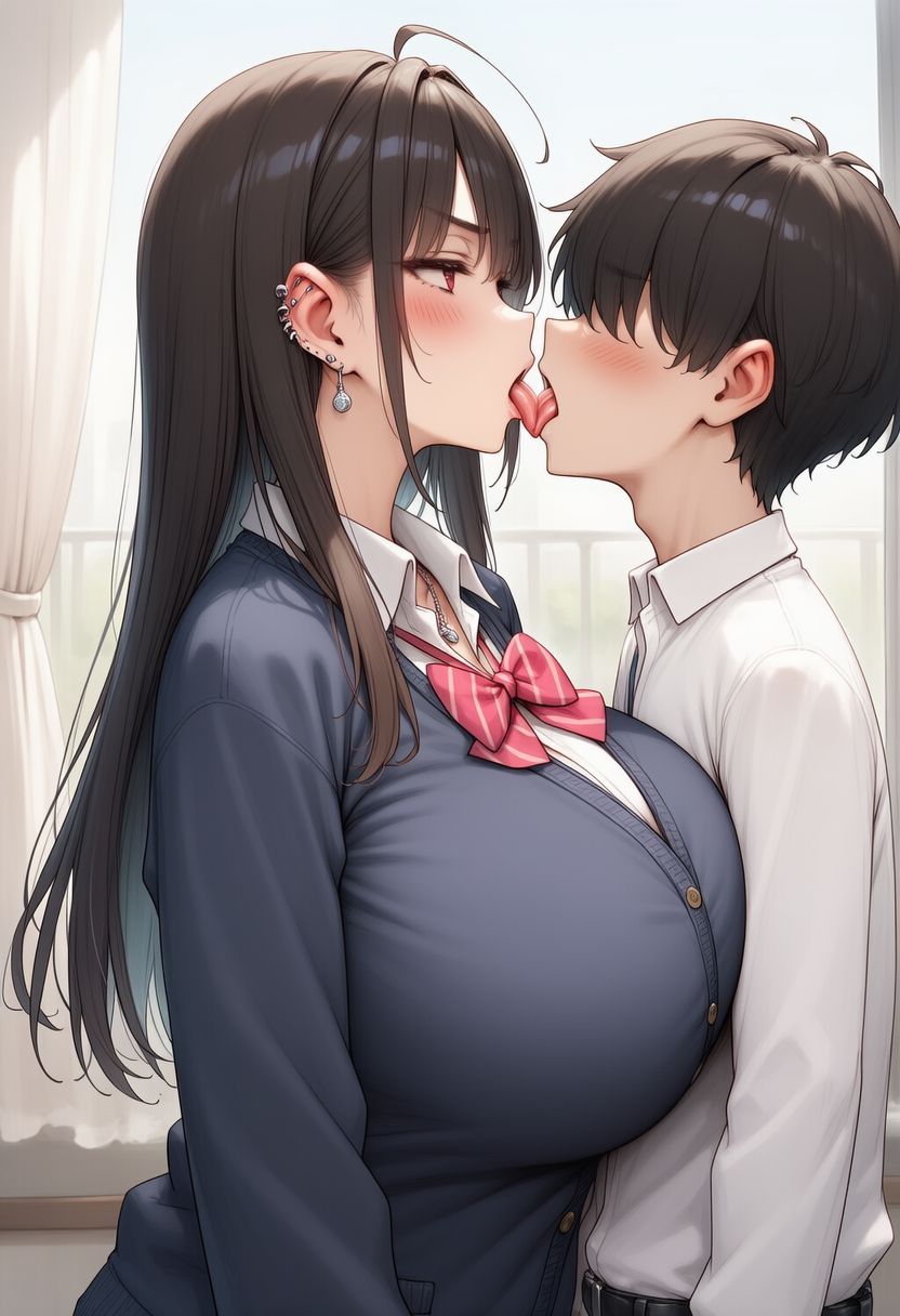 エロい身体の不良クラスメートとsexして妊娠させて出産させてを2回 - サンプル画像 5