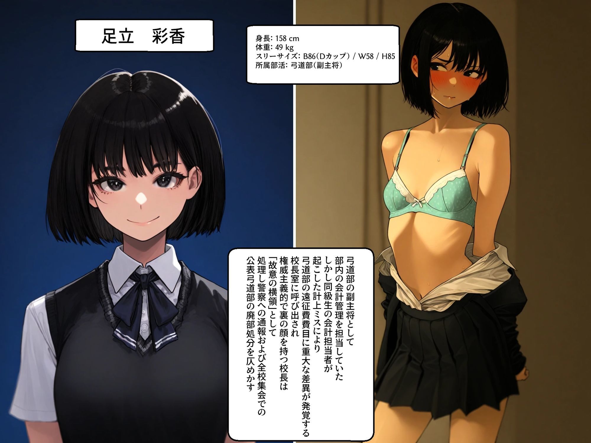 校長の秘密のコレクション - サンプル画像 1