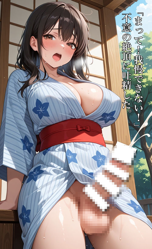 ヌキ殺しニューハーフお姉さん詰め合わせ〜浴衣・水着・甘い夜〜 - サンプル画像 1