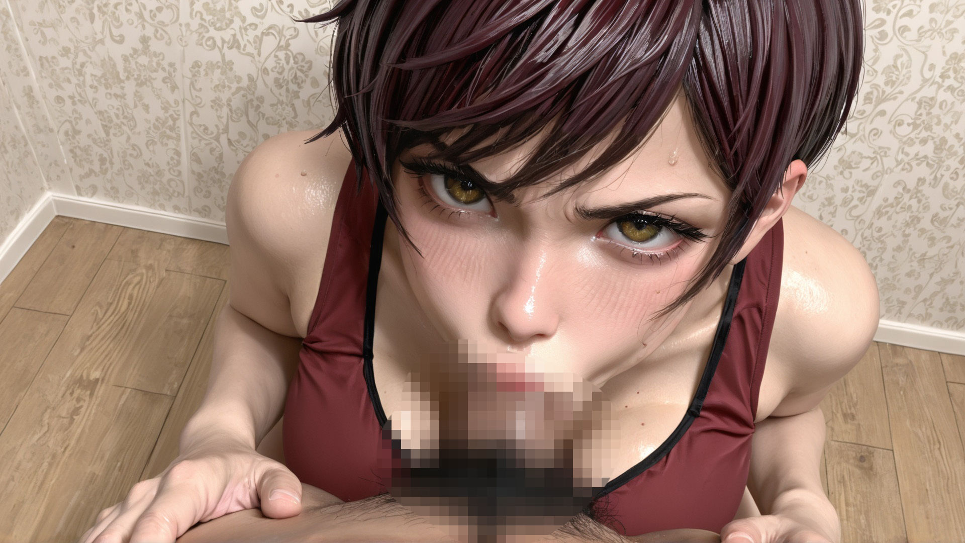 アリジゴク Part2 〜人妻専用24hフィットネス 種付け中出しされた巨乳人妻の末路〜 - サンプル画像 1