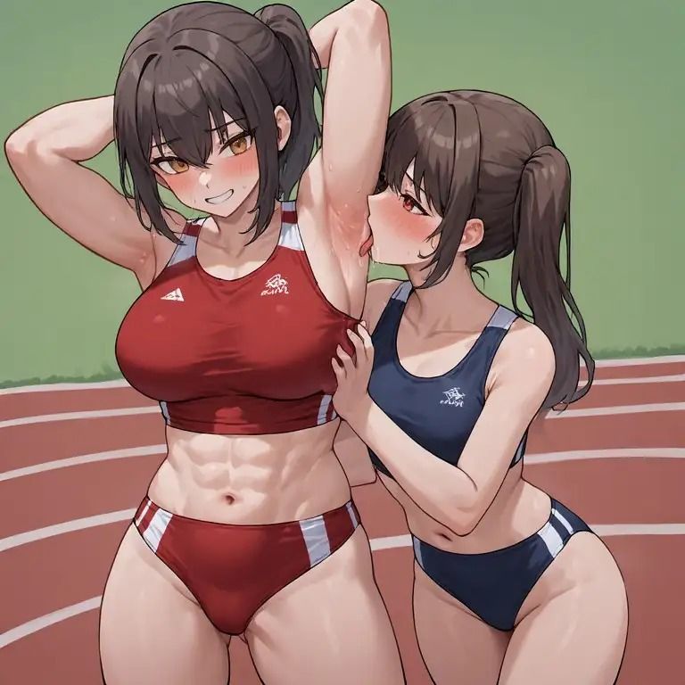 リクジョ 赤ブルマが責められる？編 - サンプル画像 2