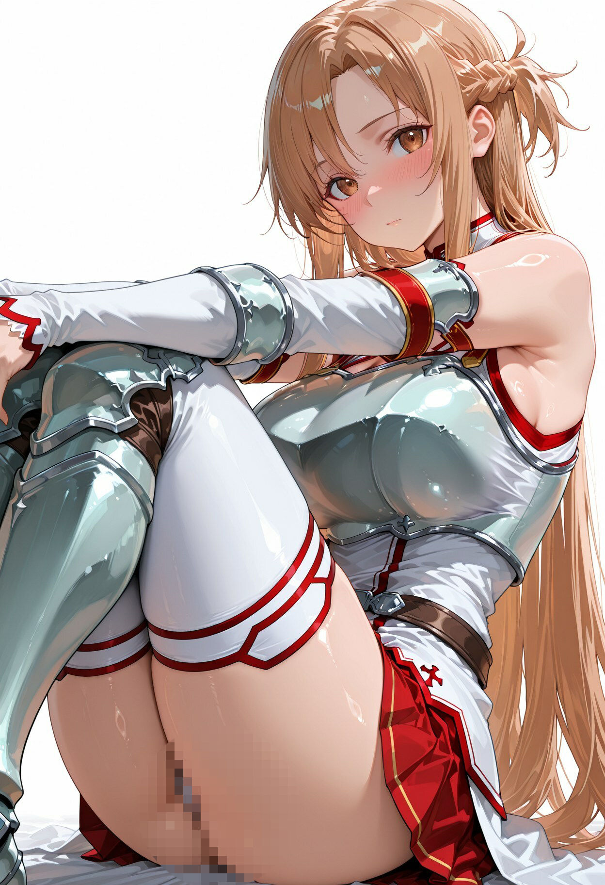 おっさんに弱みを握られた結城明〇奈  〜エリート副団長が脅されNTR〜 - サンプル画像 1