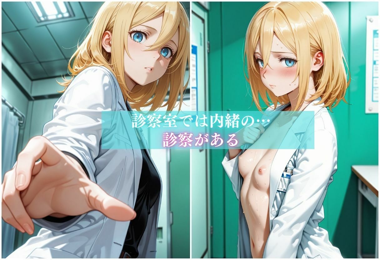 美人女医のメス堕ち診察 - サンプル画像 2