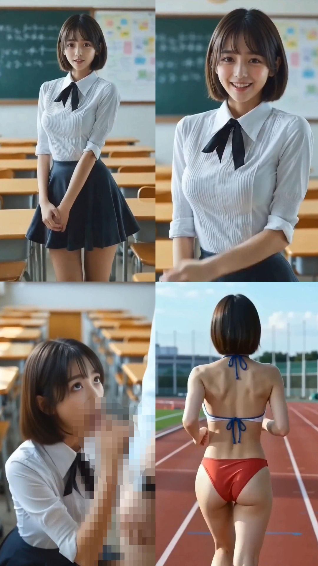 実写系！お人好し女子校生3  理奈 - サンプル画像 1
