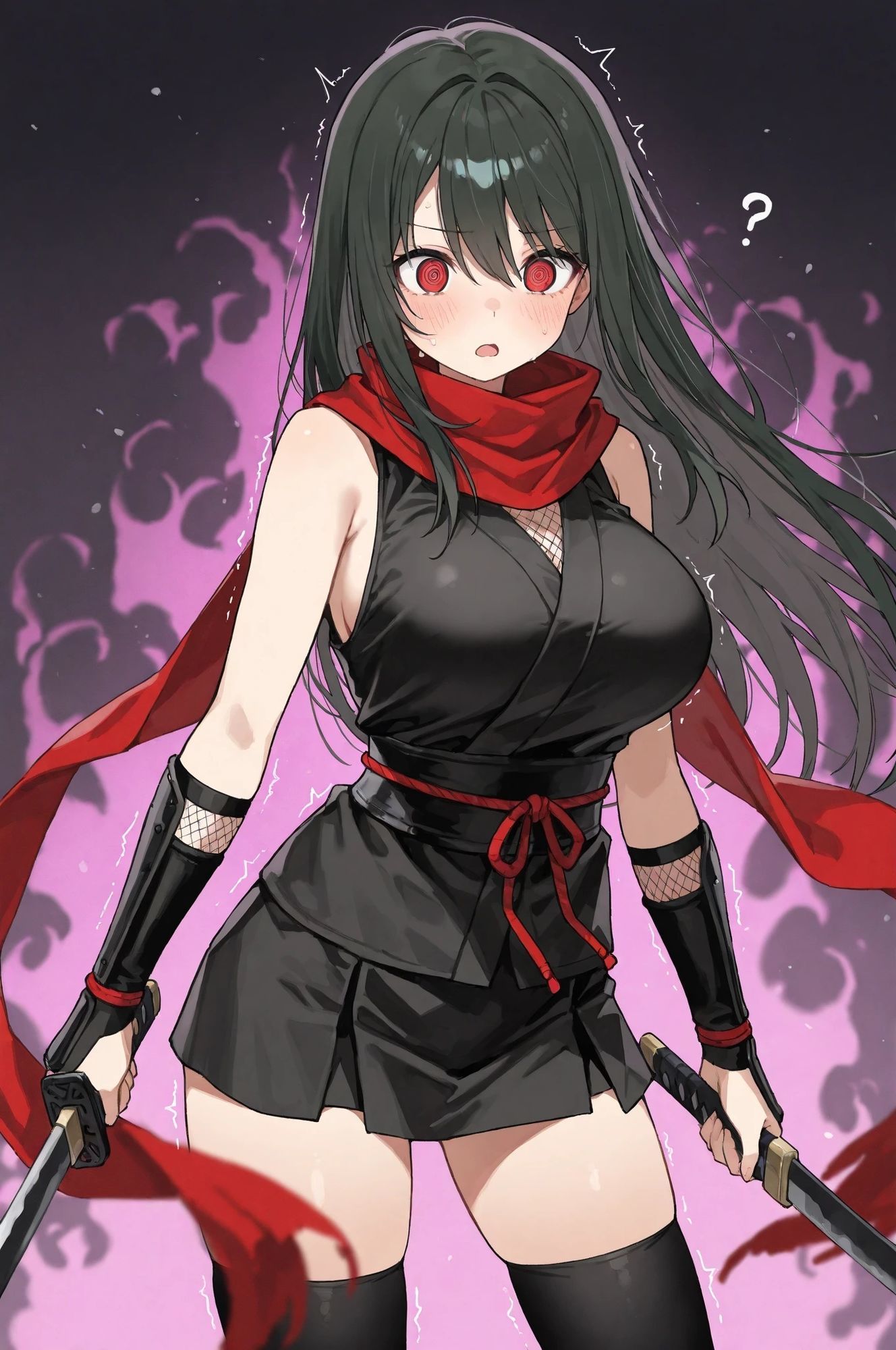 忍者少女イツキ  崩れていくくノ一 - サンプル画像 2