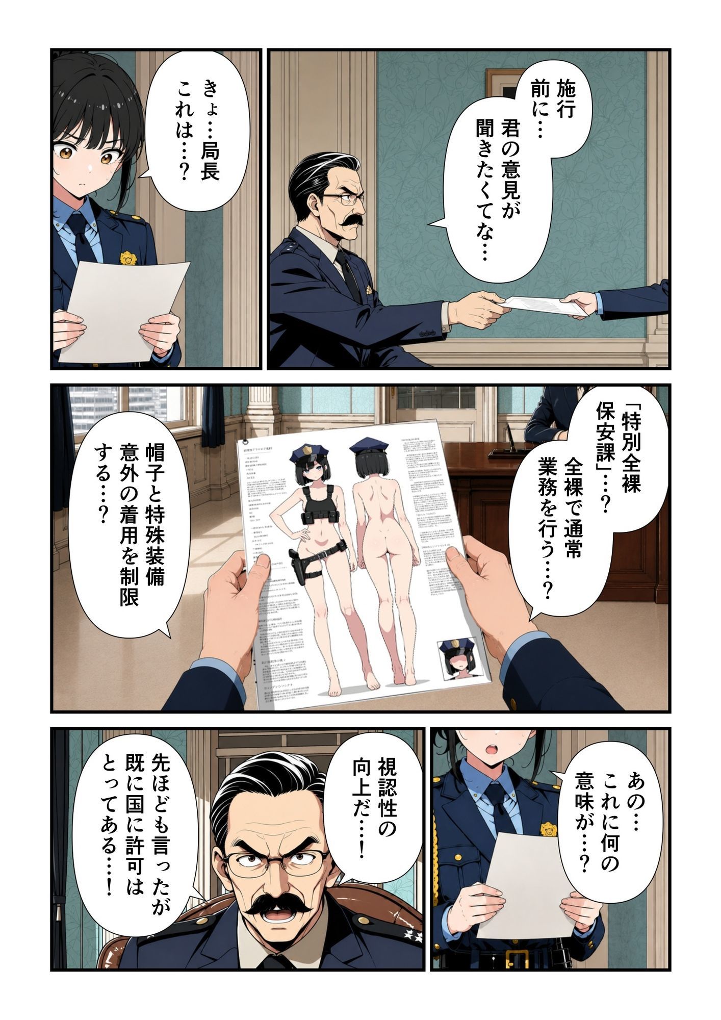 特別全裸保安課 - サンプル画像 5
