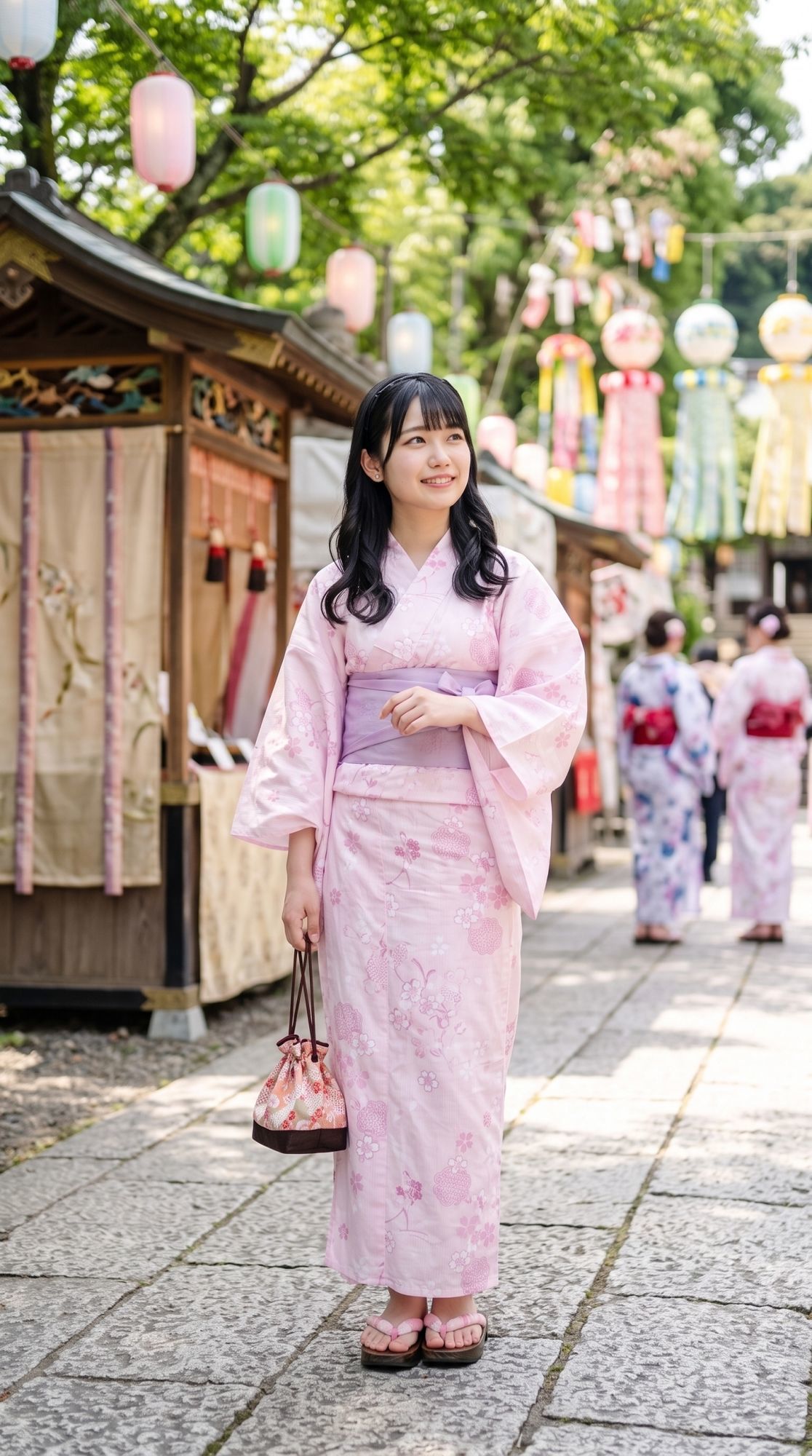浴衣と私服のパンチラ 9人160枚【AI写真集】 - サンプル画像 8