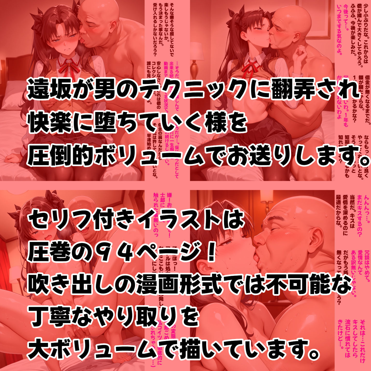 （セリフ付き）寝取られた遠坂 体を売って借金返済！ - サンプル画像 7