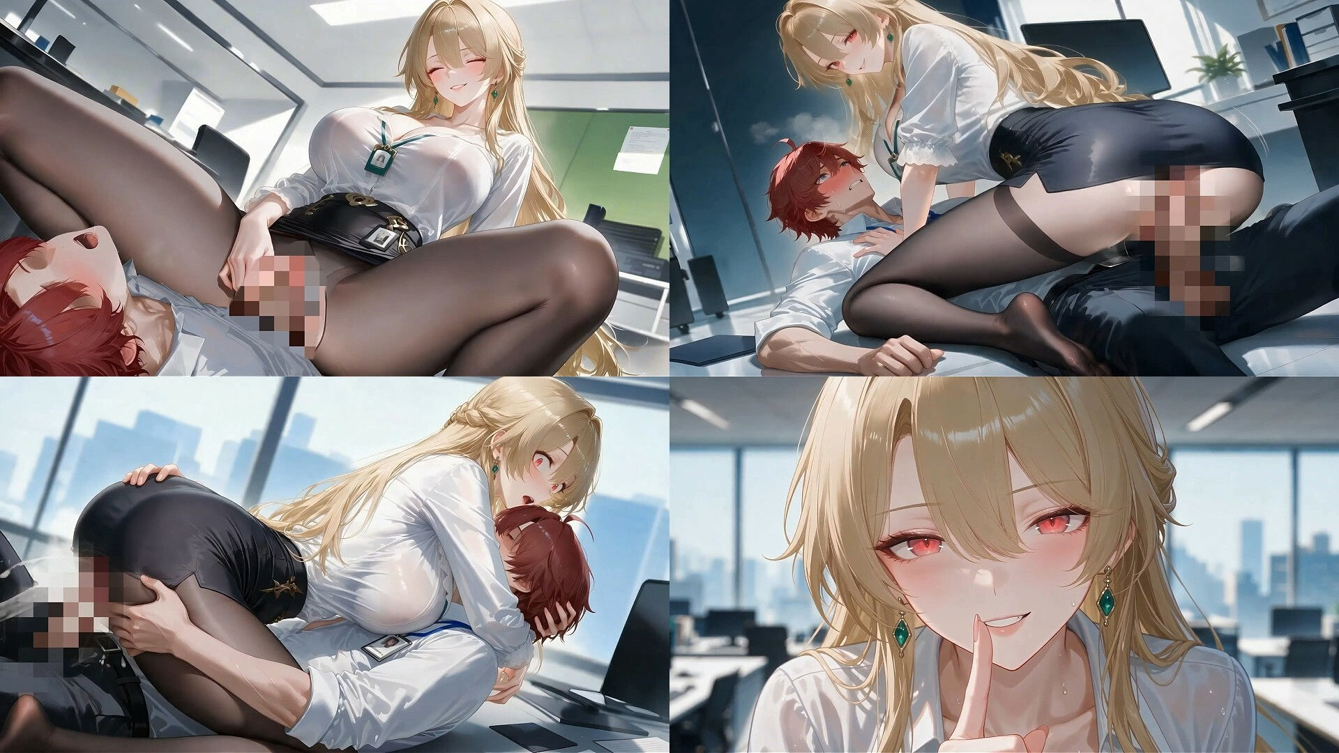【HD・全編フルボイスアニメ】彼女はクリスチャンだから本番NGなのに、美人教師は向こうから迫ってきた - サンプル画像 5