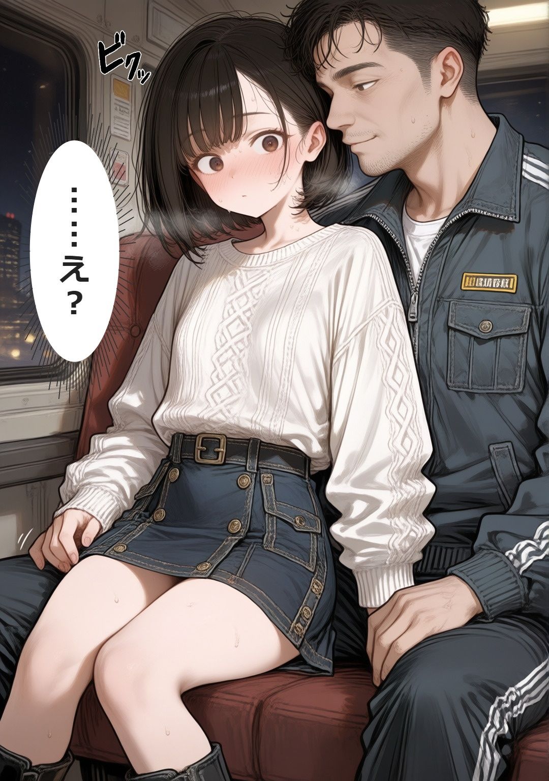 押しに弱い吉川さん、初めての夜行バスで〇漢に遭遇 - サンプル画像 10
