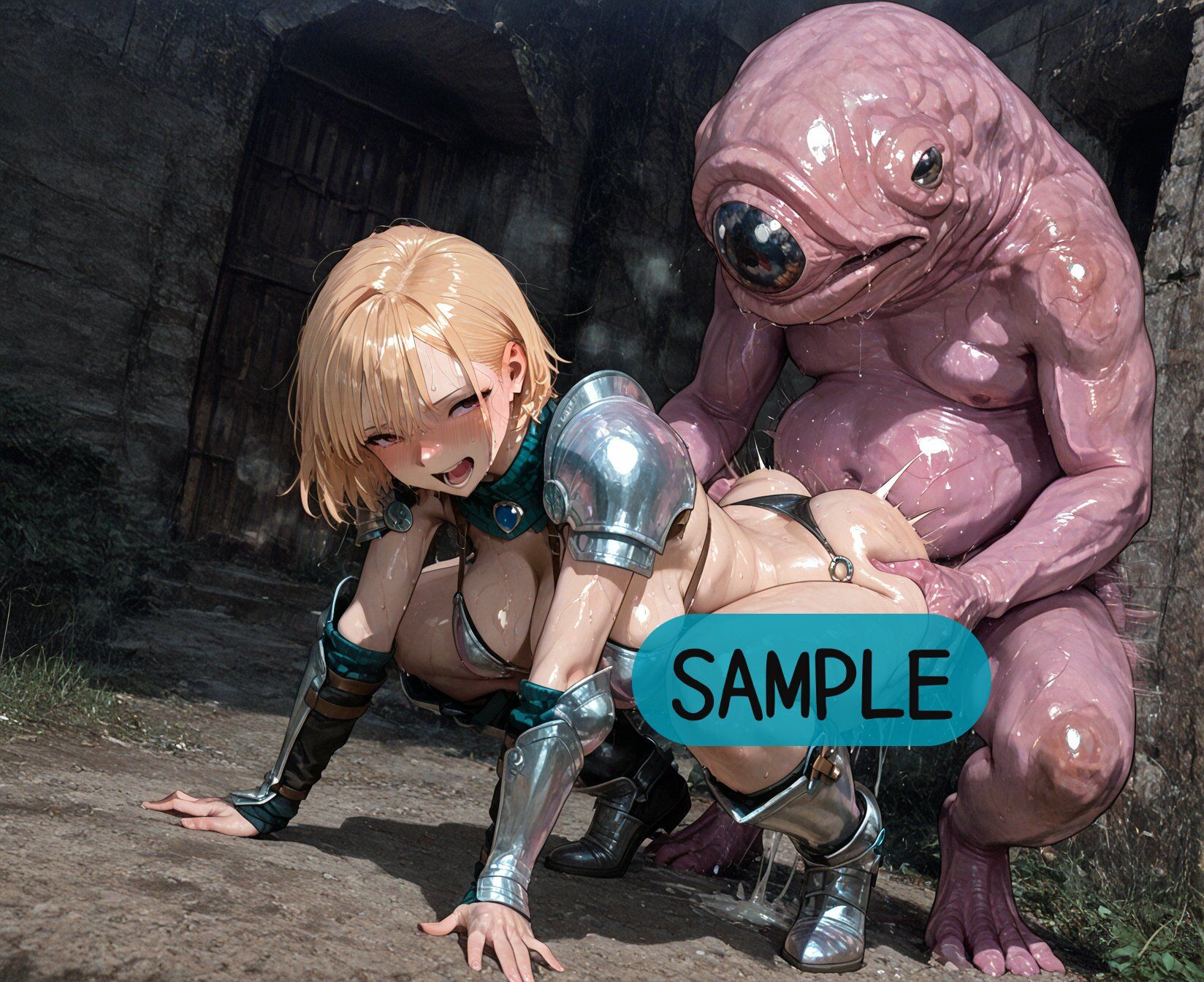 女冒険者は単眼淫魔を討伐しない - サンプル画像 5