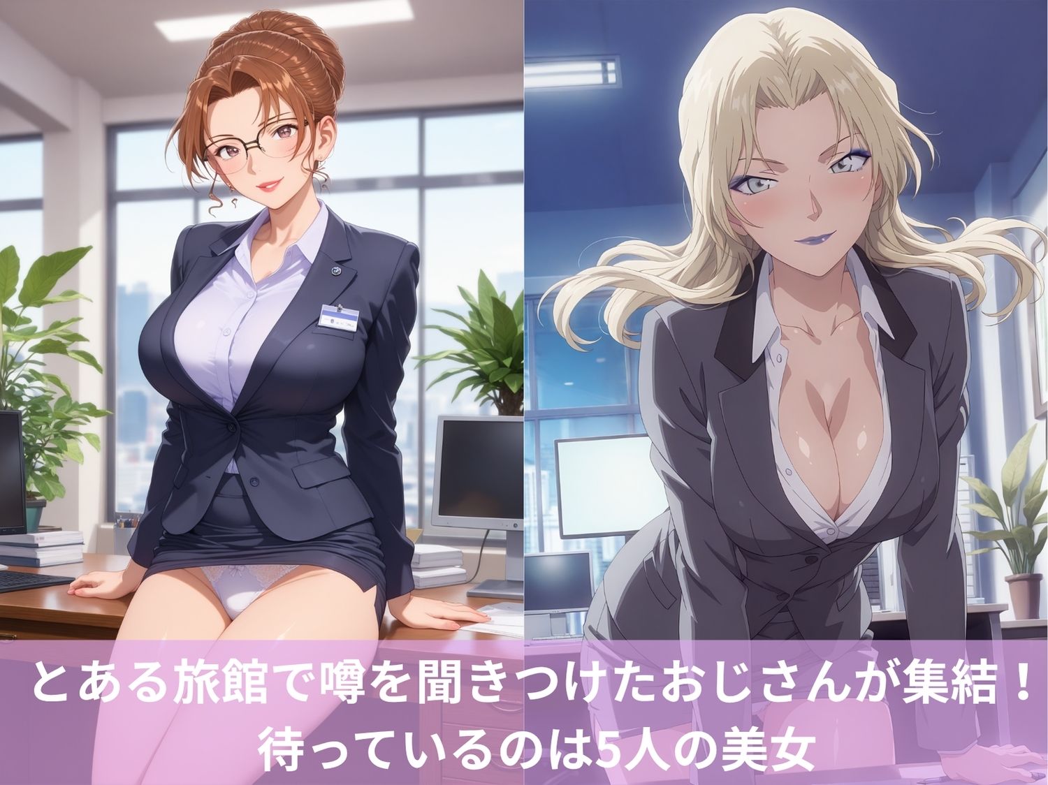 性欲へとバグった娘とハーレム旅館（名探偵コ●ン編II） - サンプル画像 1