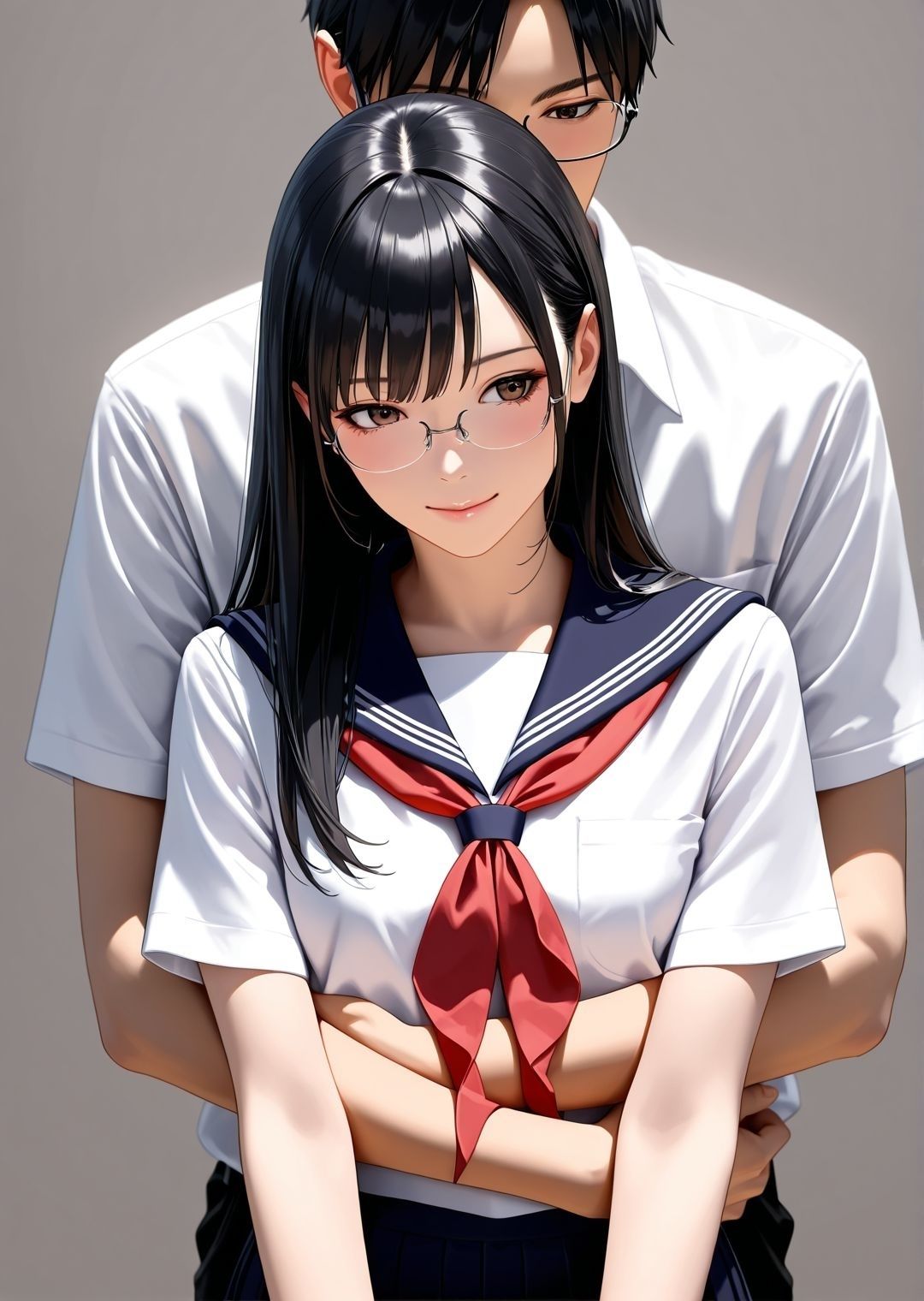 眼鏡の女/写真集 - サンプル画像 3