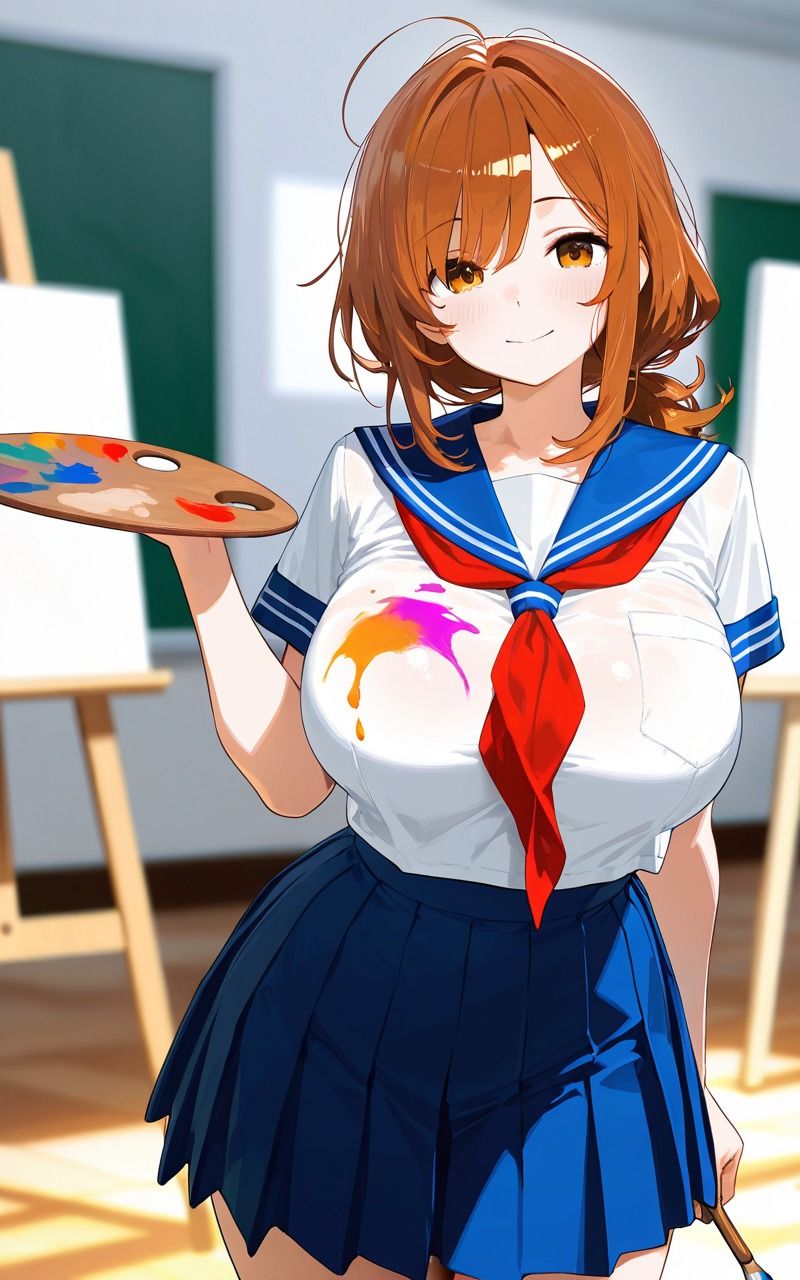 最強ヒロイン育成学院 ― 美術部員をヨゴす ― - サンプル画像 1