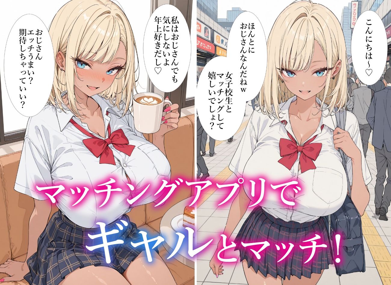 マチアプで出会ったギャルがセックス前提だったから中出ししまくった話 - サンプル画像 1