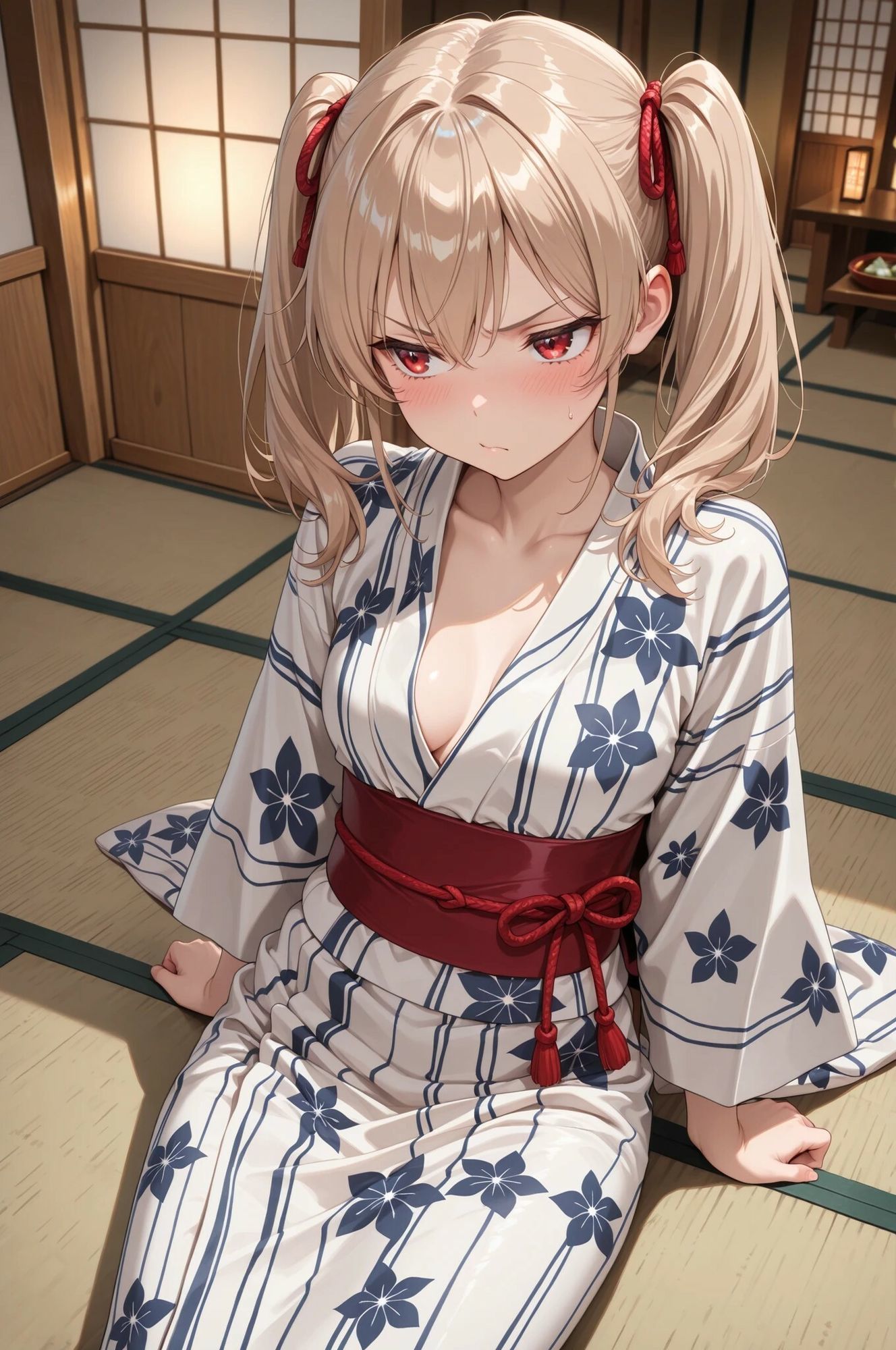 ツンデレ彼女と内緒の温泉旅行 - サンプル画像 2