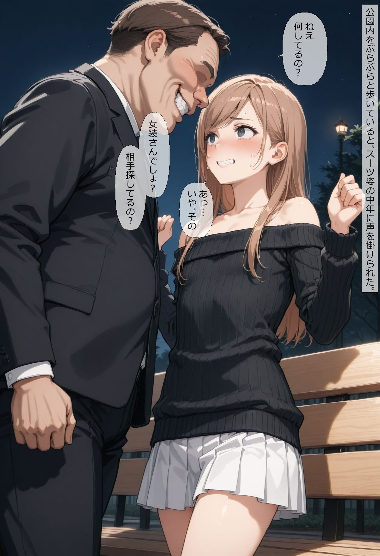 【女装】沙也加の場合12 〜露出の味 1〜 - サンプル画像 1