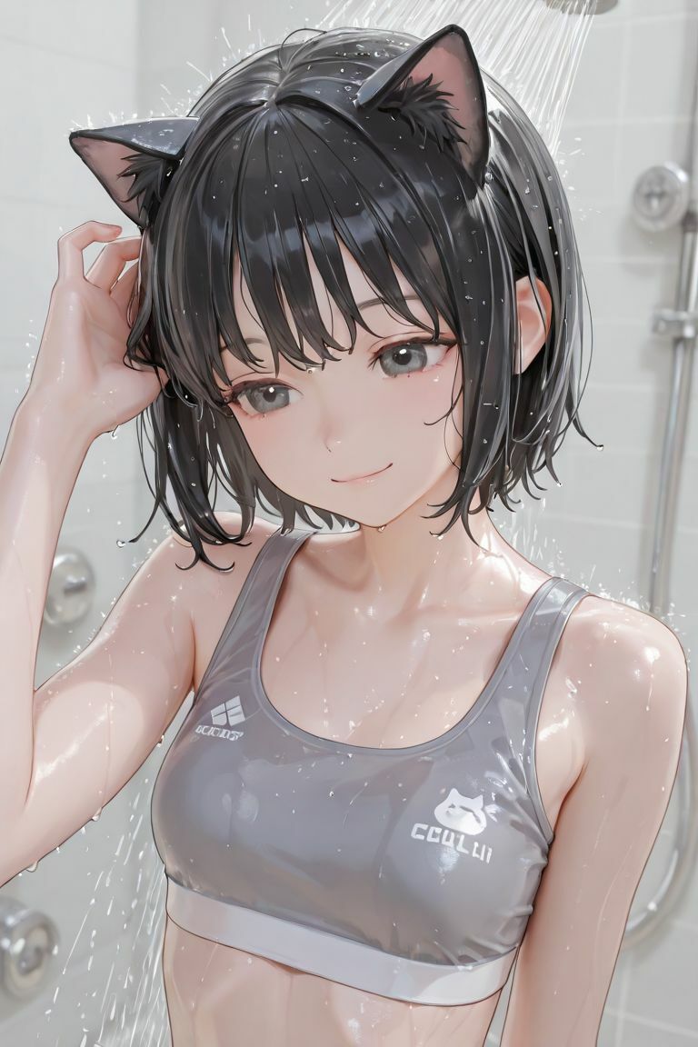 猫耳スポブラエクササイズ - サンプル画像 5