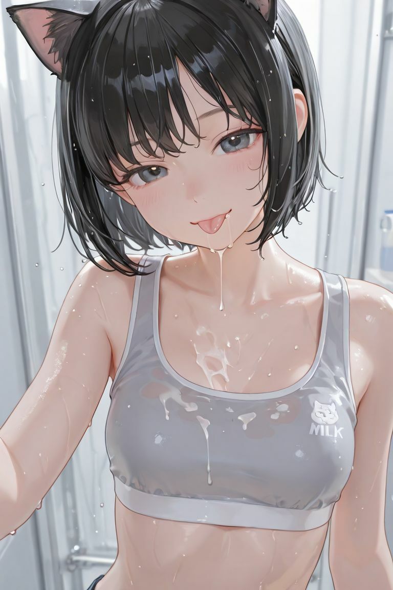 猫耳スポブラエクササイズ - サンプル画像 7