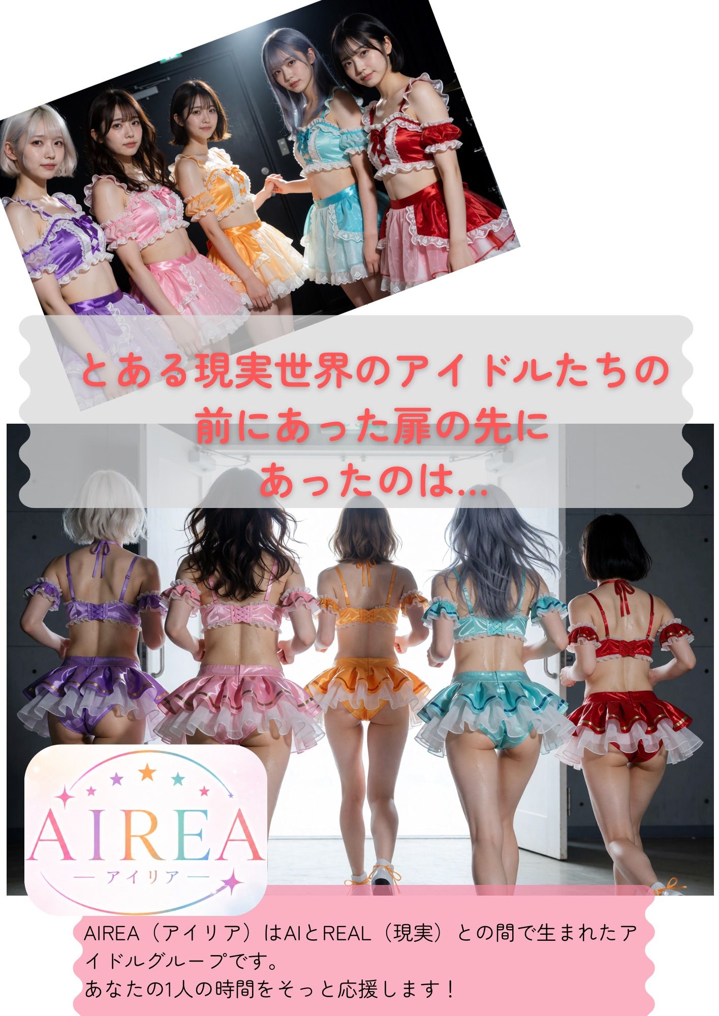 A II REA Opening Night 一5人のアイドル、エッチな初ステージ - サンプル画像 1