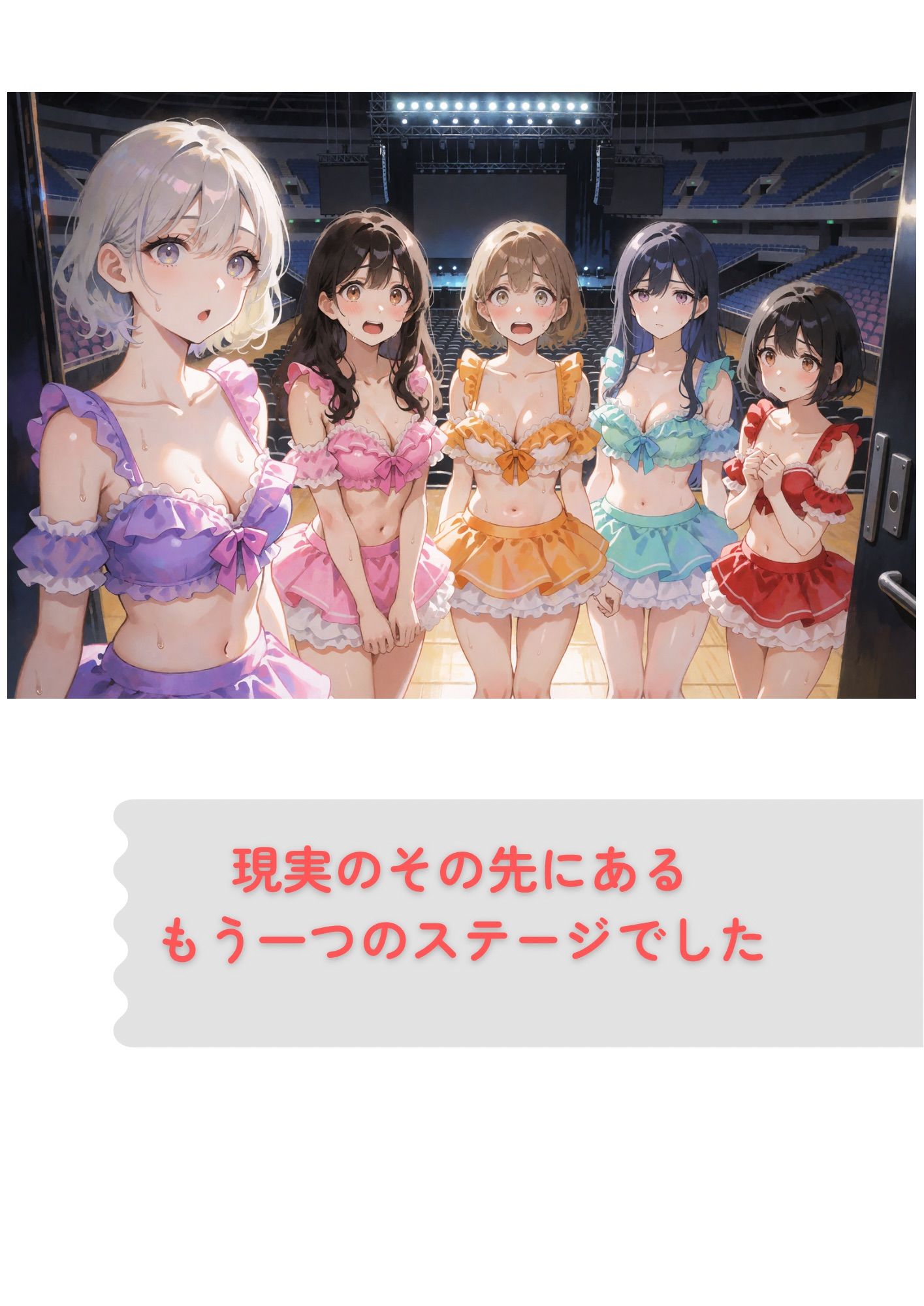 A II REA Opening Night 一5人のアイドル、エッチな初ステージ - サンプル画像 2