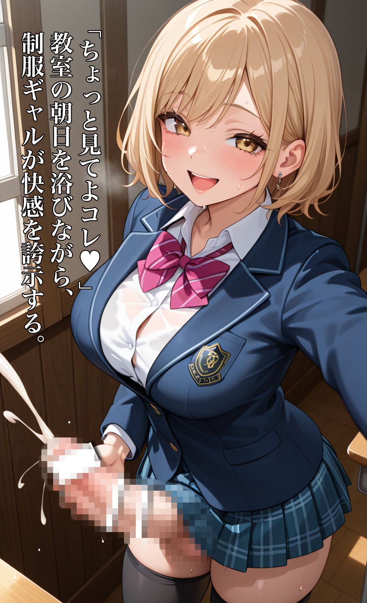 ヌキ殺しニューハーフお姉さん詰め合わせ〜ブレザー・セーラー服・ときどきギャル〜 - サンプル画像 4