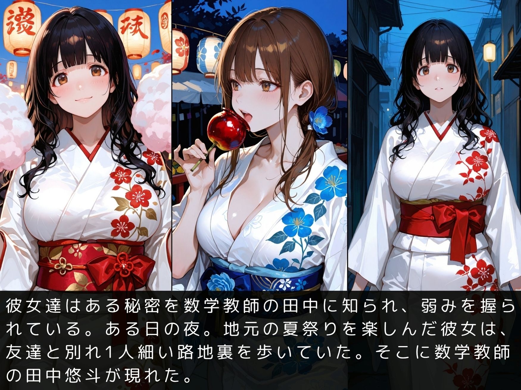 放課後の性指導〜禁断の記録〜夏祭り編〜 - サンプル画像 4