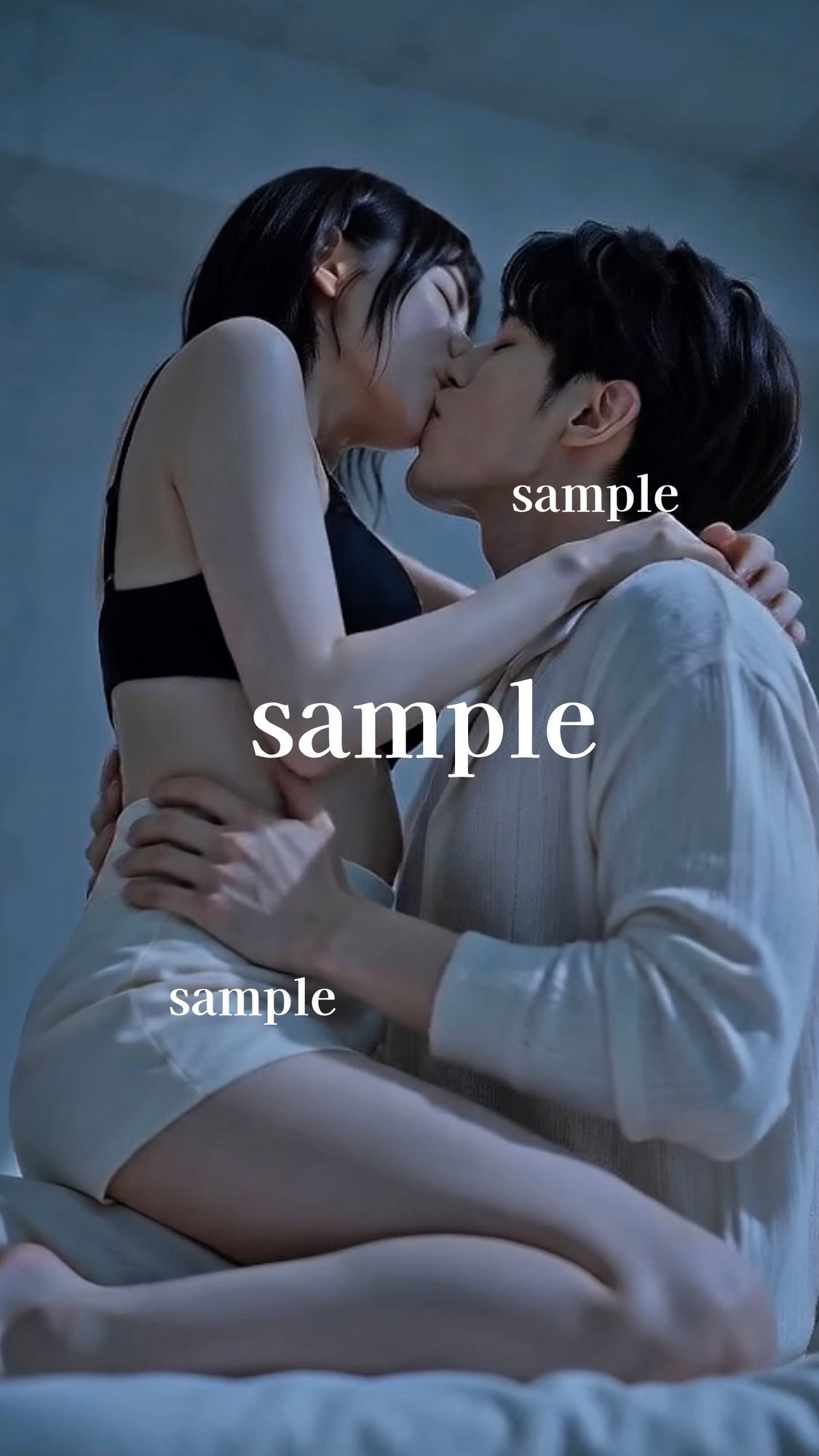 【脱がさずSEX】着衣の快楽！至近距離で濃厚キス…彼女の甘い声とイキ顔に絶頂不可避 - サンプル画像 3