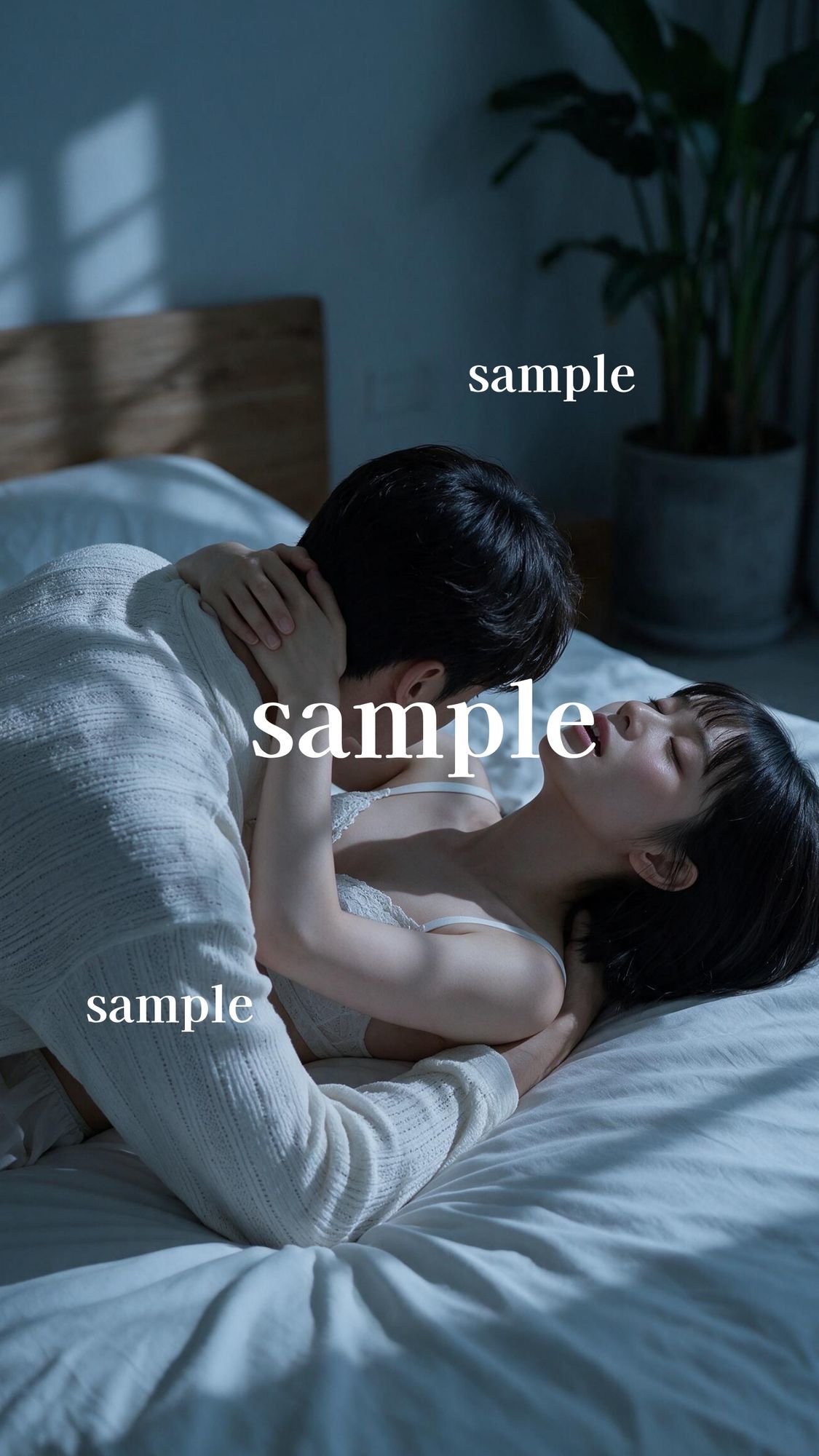 【脱がさずSEX】着衣の快楽！至近距離で濃厚キス…彼女の甘い声とイキ顔に絶頂不可避 - サンプル画像 4
